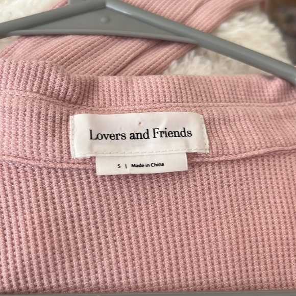 Revolve Lovers + Friends Pink Celeste Crop Top Pink - Picture 4 of 4